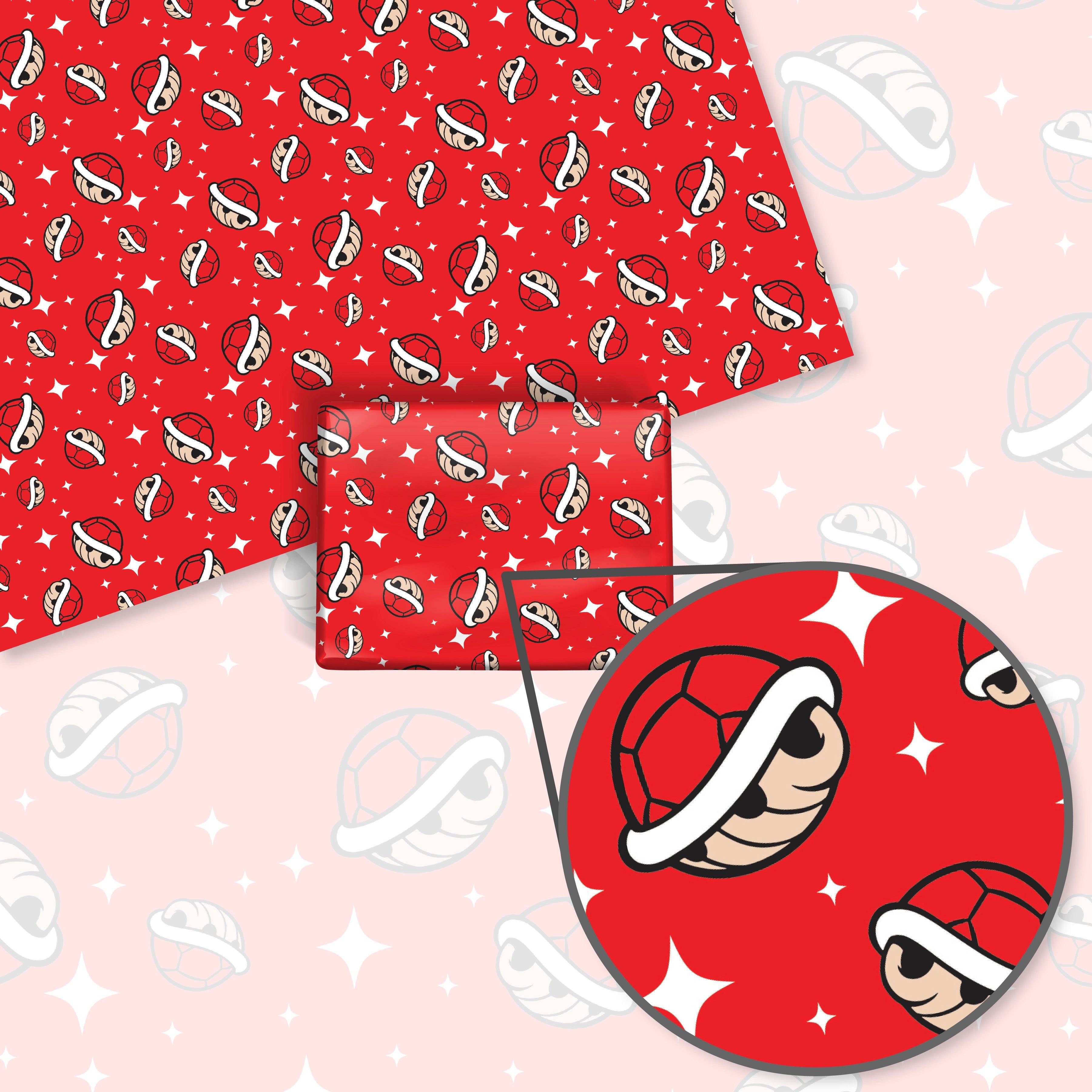 Red Shells Wrapping Paper