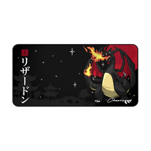 Shiny Charizard Desk Mat