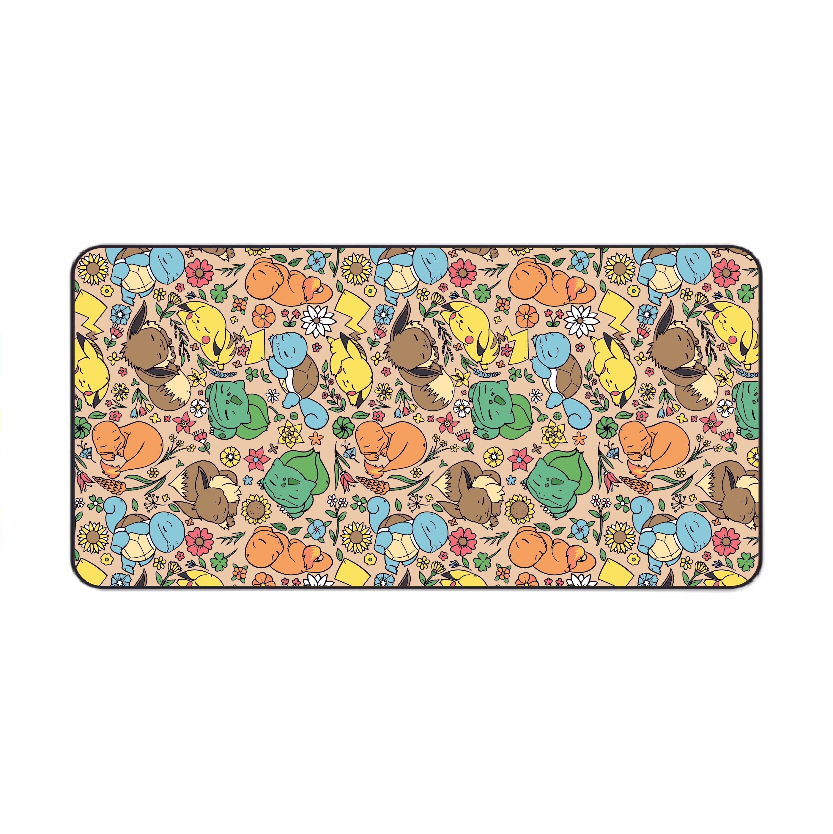 Sleeping Starter (Brown) Desk Mat