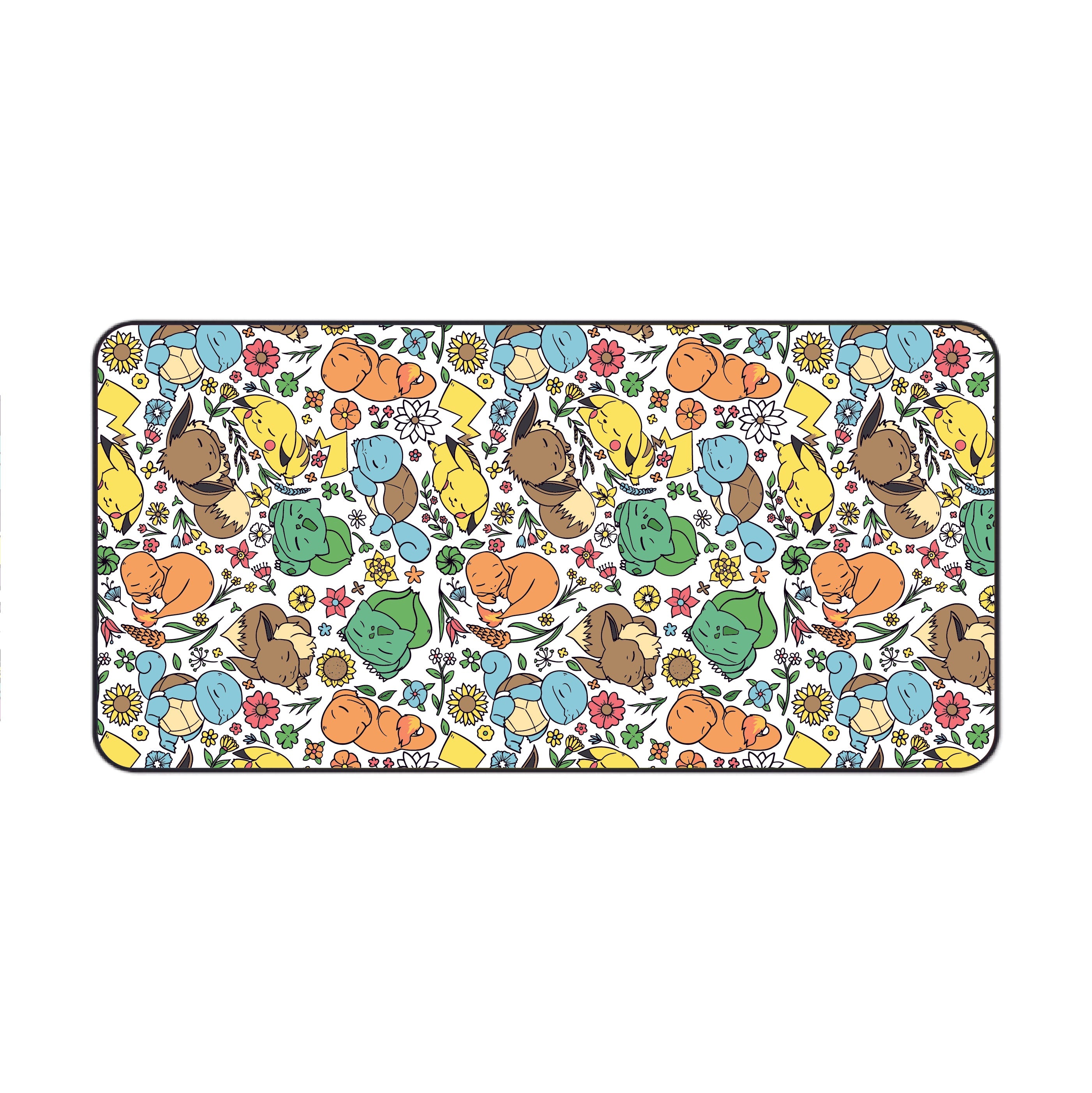 Sleeping Starter (White) Desk Mat