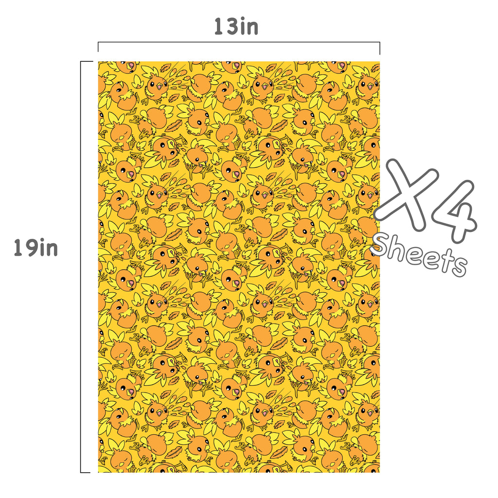 Torchic Wrapping Paper