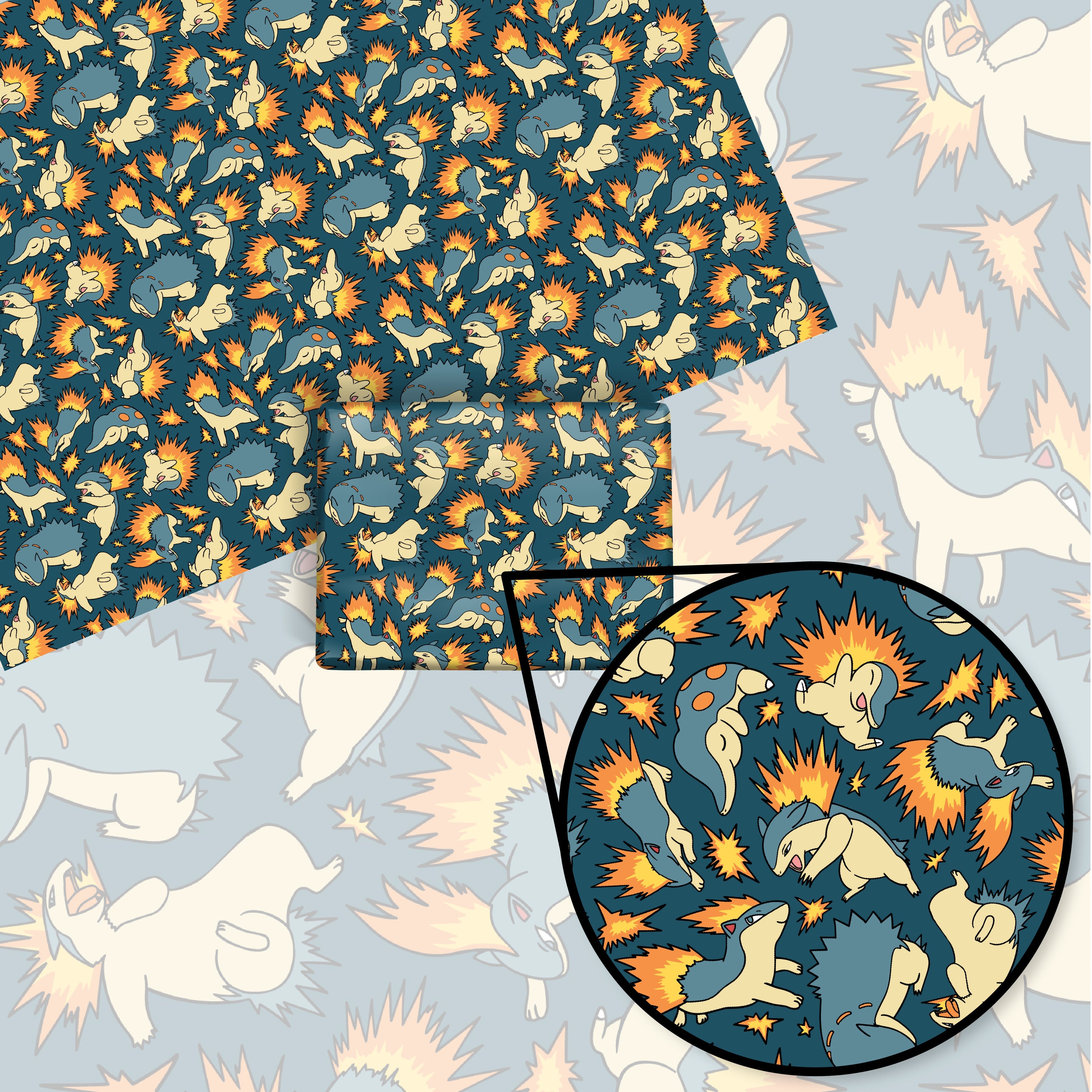 Typhlosion Wrapping Paper