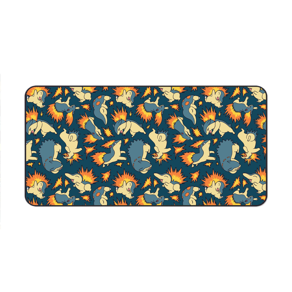 Typhlosion Blue Desk Mat