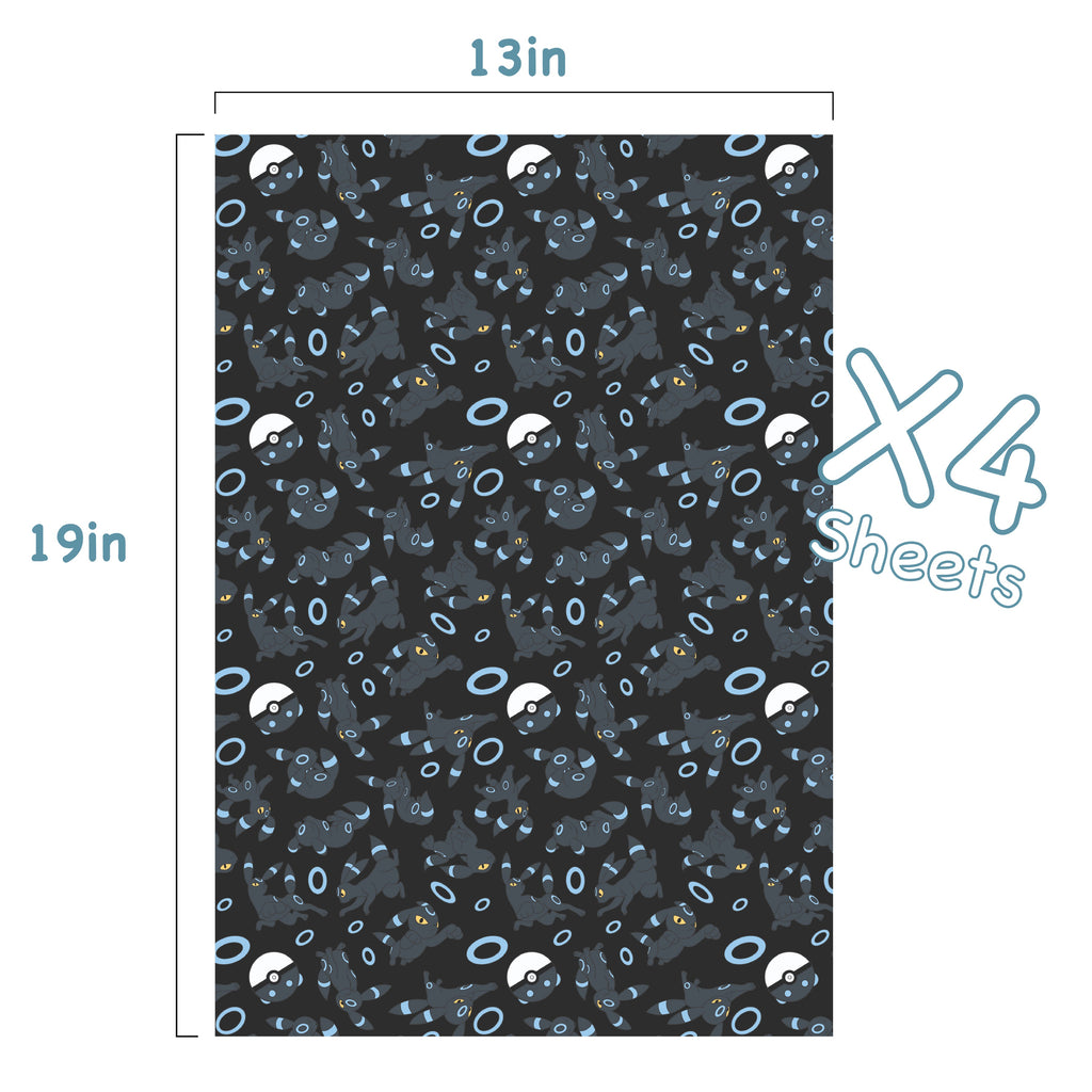 Umbreon (Black) Wrapping Paper