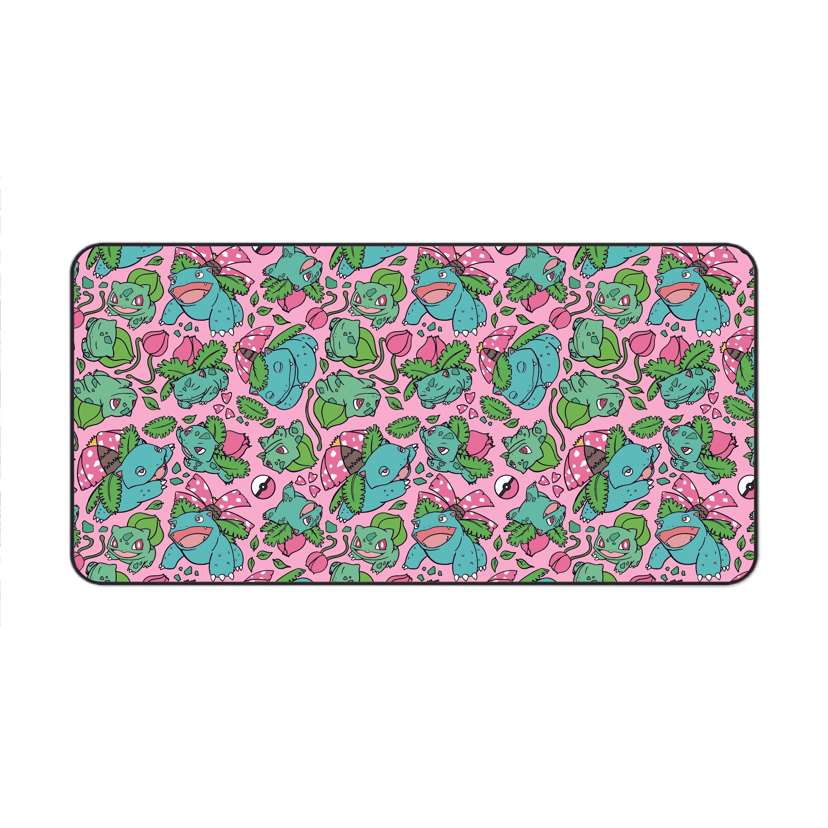Venusaur Pink Desk Mat