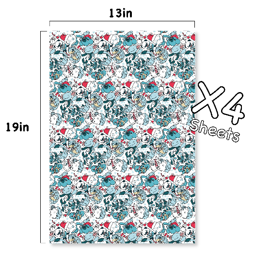 Winter Pattern Wrapping Paper