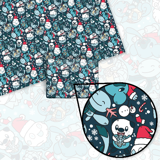 Winter Pattern Wrapping Paper