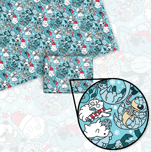 Winter Pattern Wrapping Paper