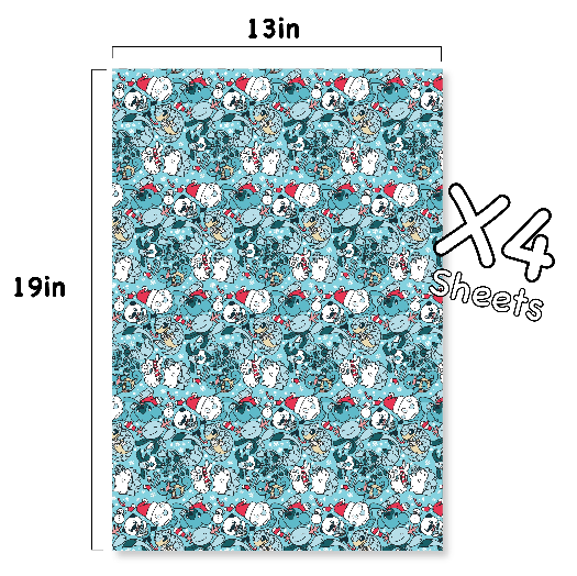 Winter Pattern Wrapping Paper