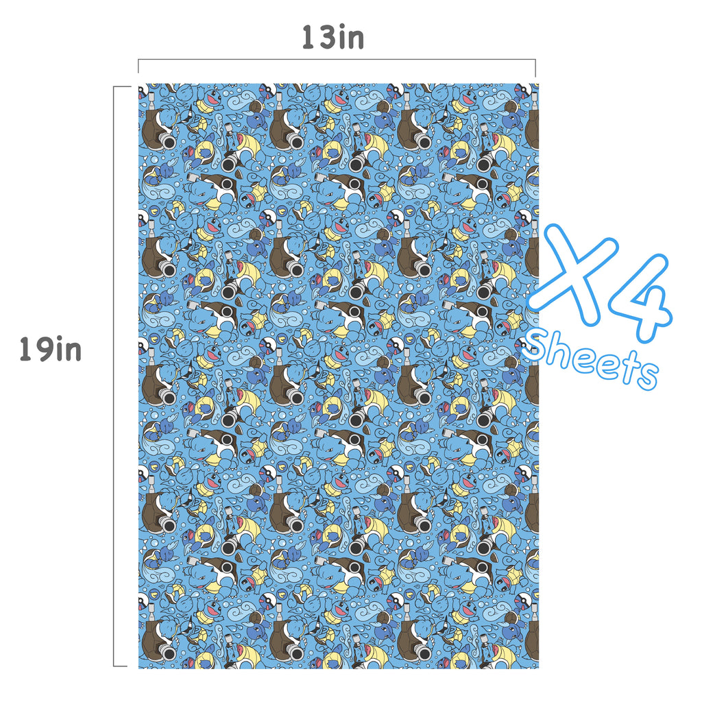 Blastoise Wrapping Paper