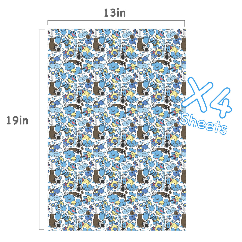 Blastoise Wrapping Paper
