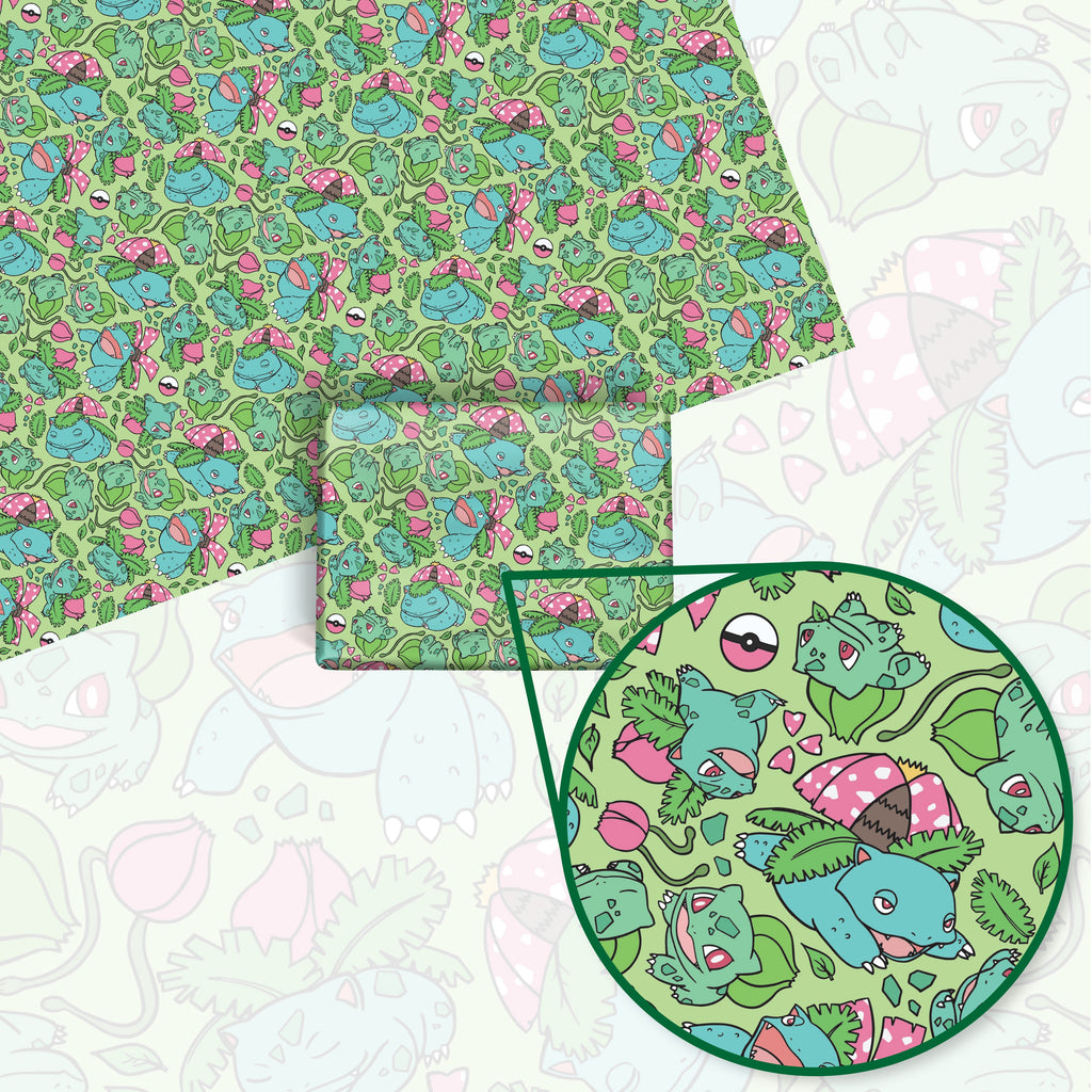 Bulbasaur Evolution Wrapping Paper