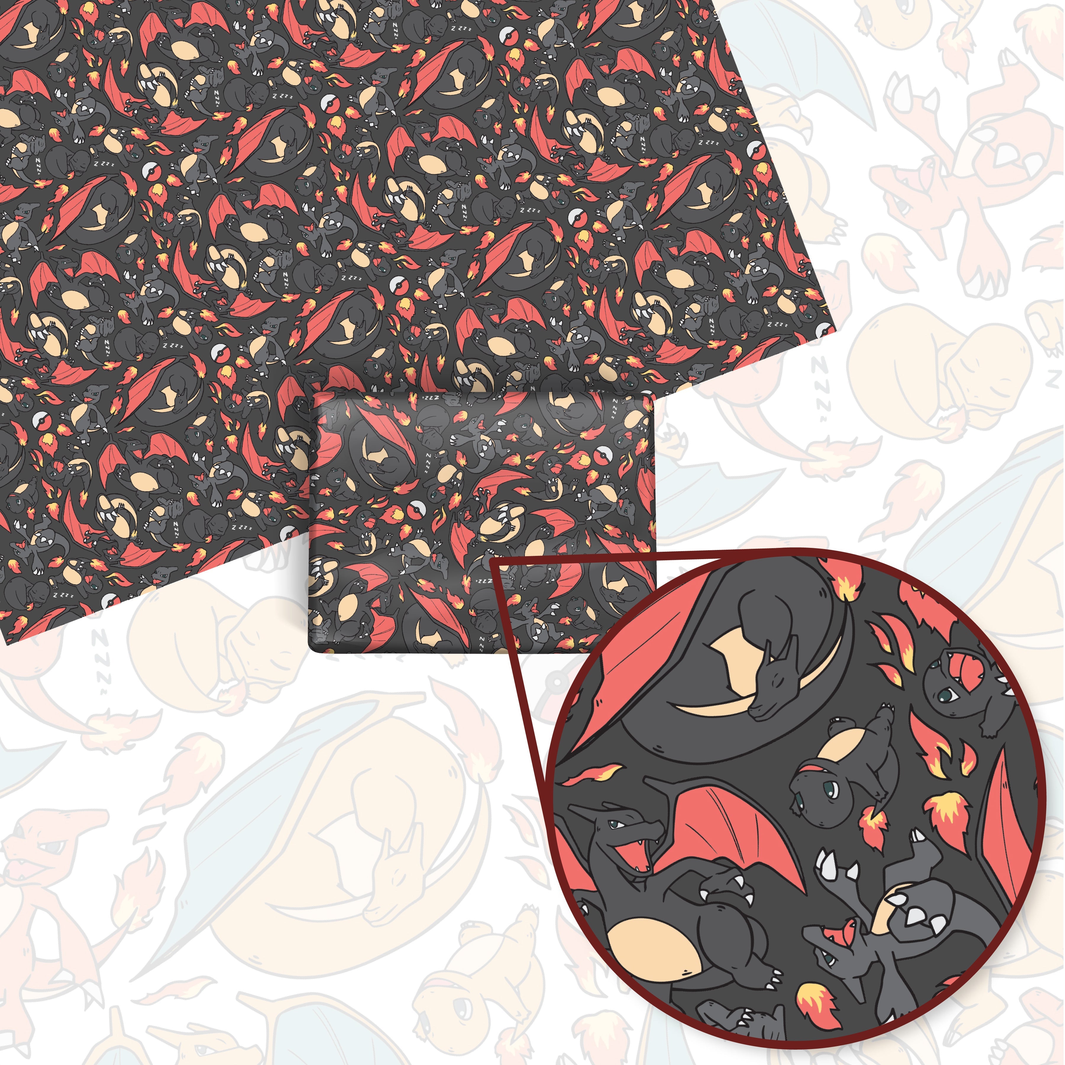 Charizard Wrapping Paper