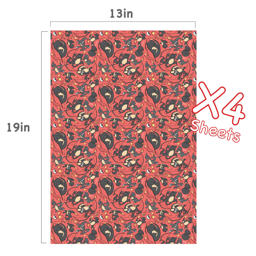Charizard Wrapping Paper