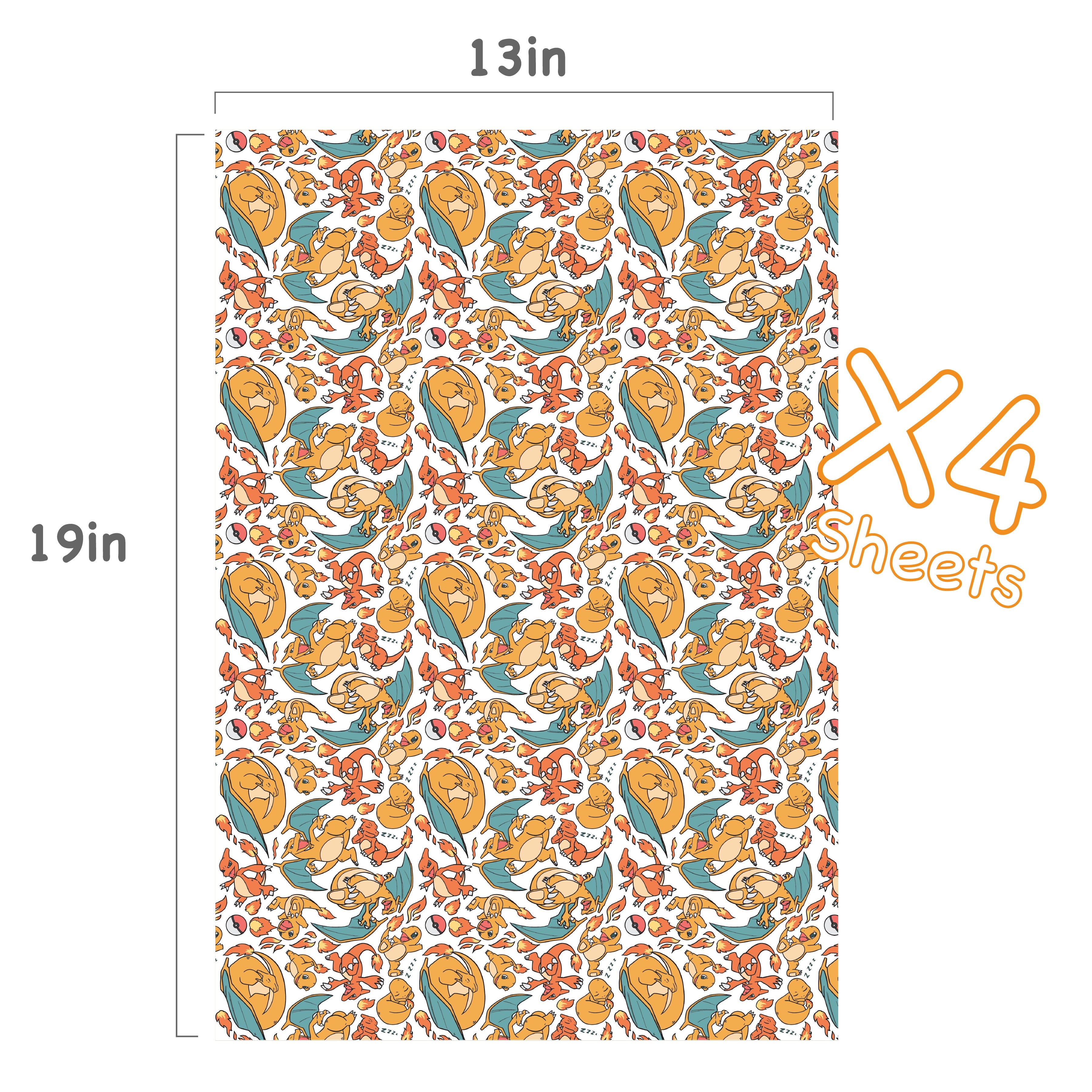 Charizard Wrapping Paper
