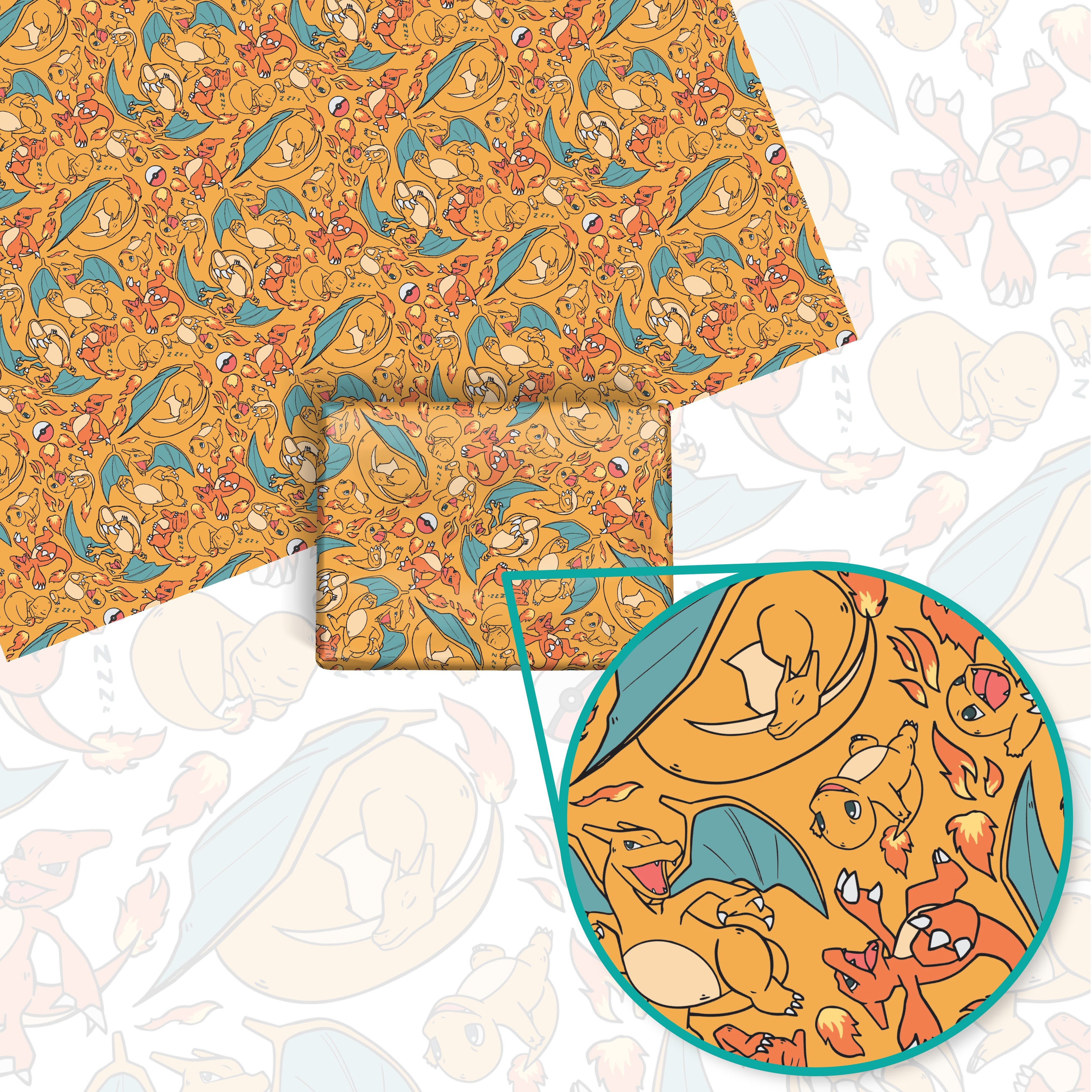 Charizard Wrapping Paper