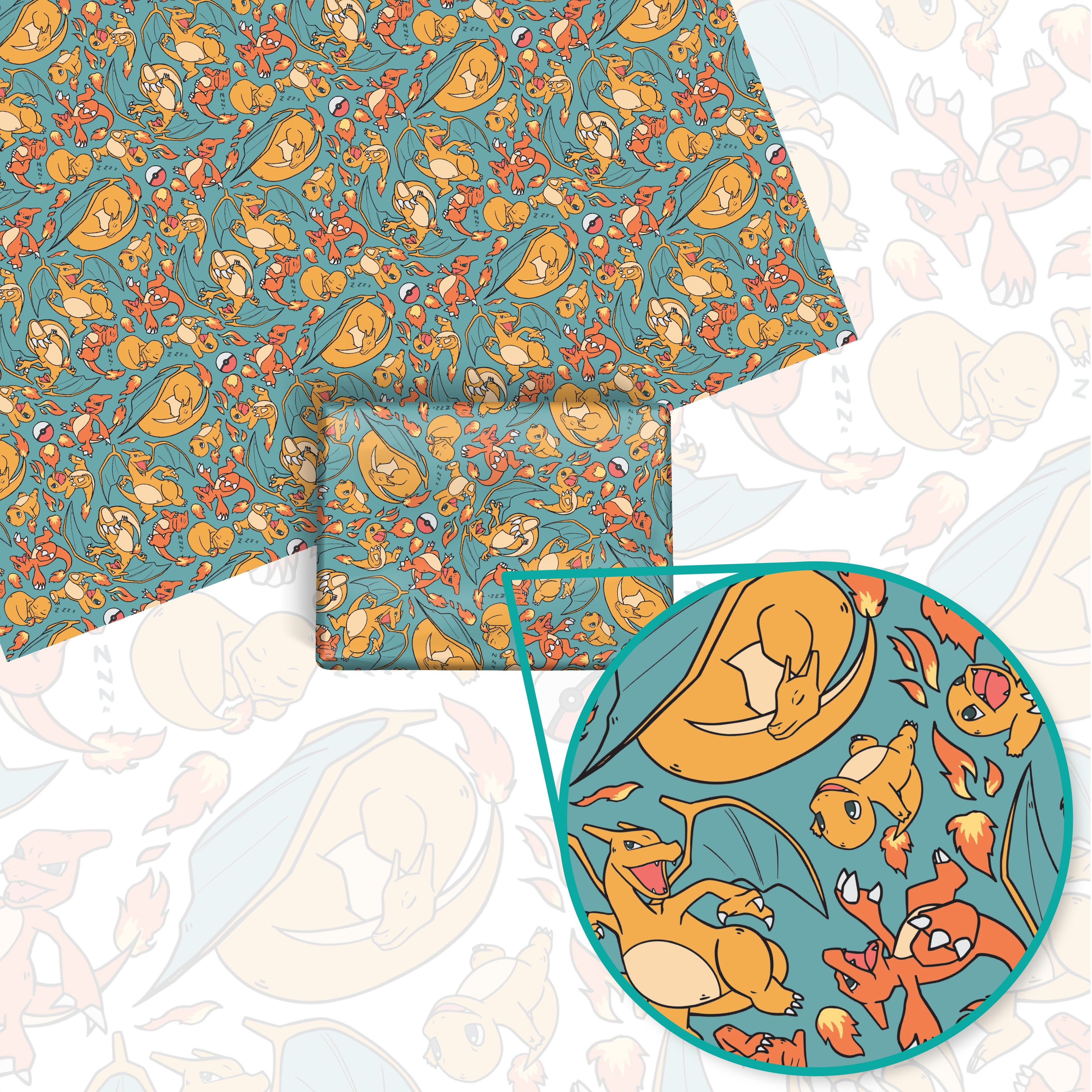 Charizard Wrapping Paper