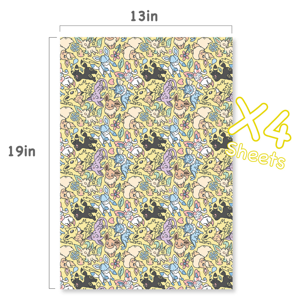 Eeveelution Wrapping Paper