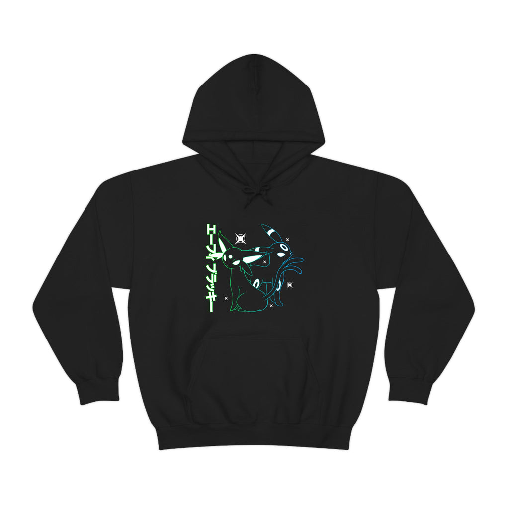 Espeon & Umbreon Black Hoodie