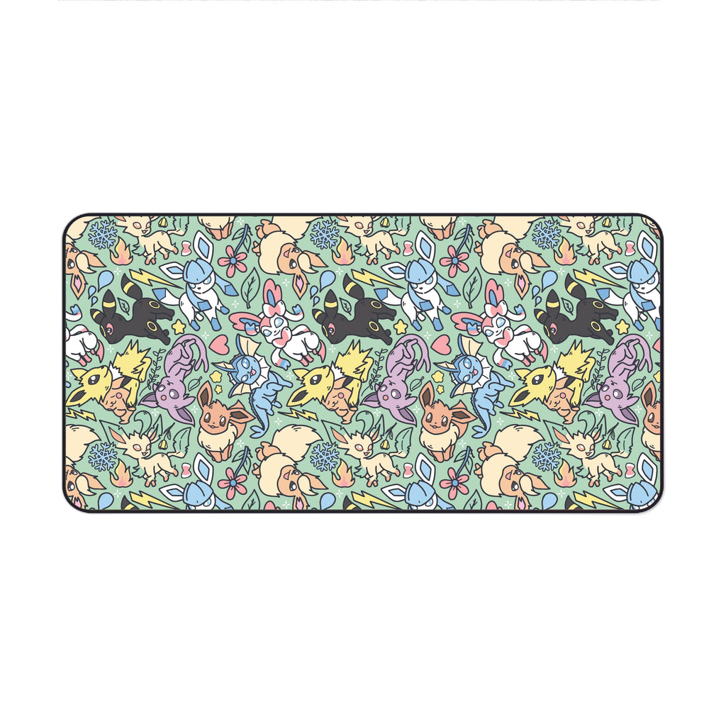 Eeveelution Desk Mat (Green)