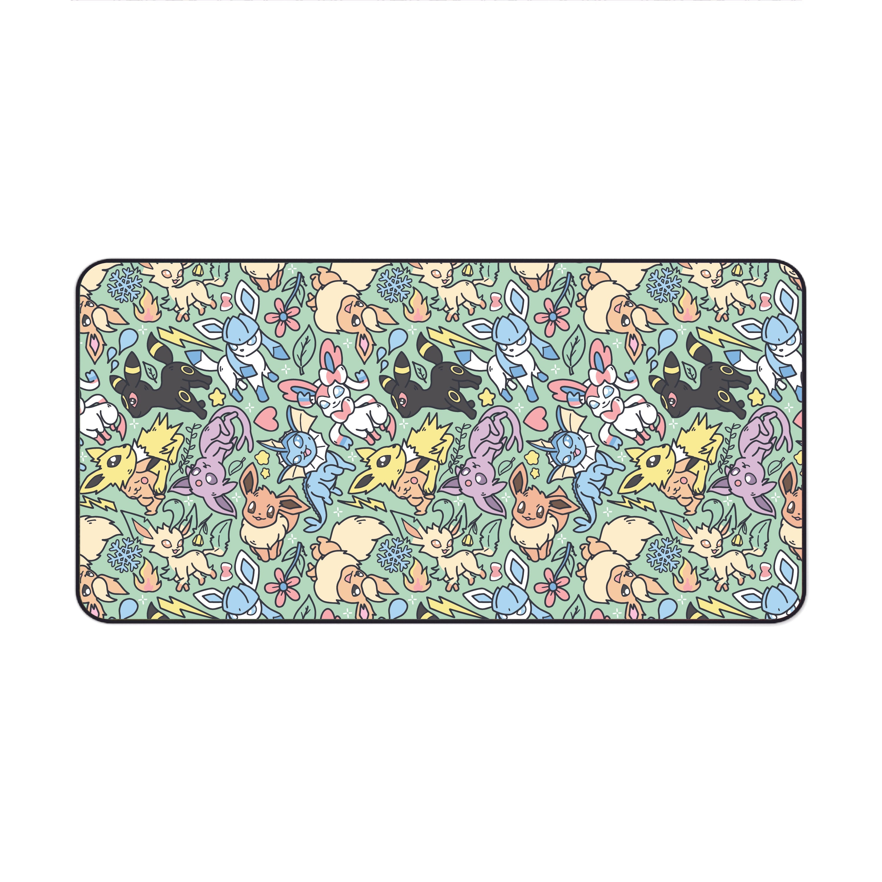 Eeveelution Desk Mat (Green)