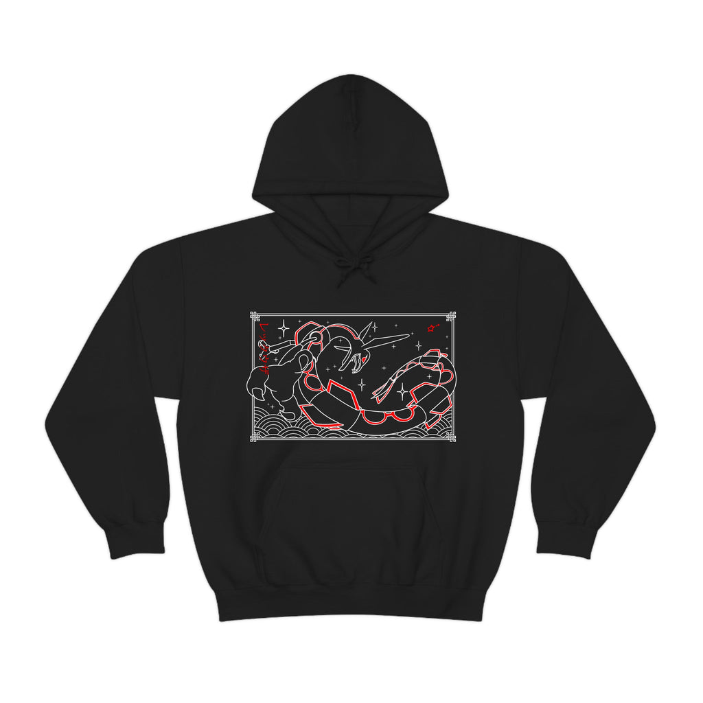 Rayquaza Black Hoodie