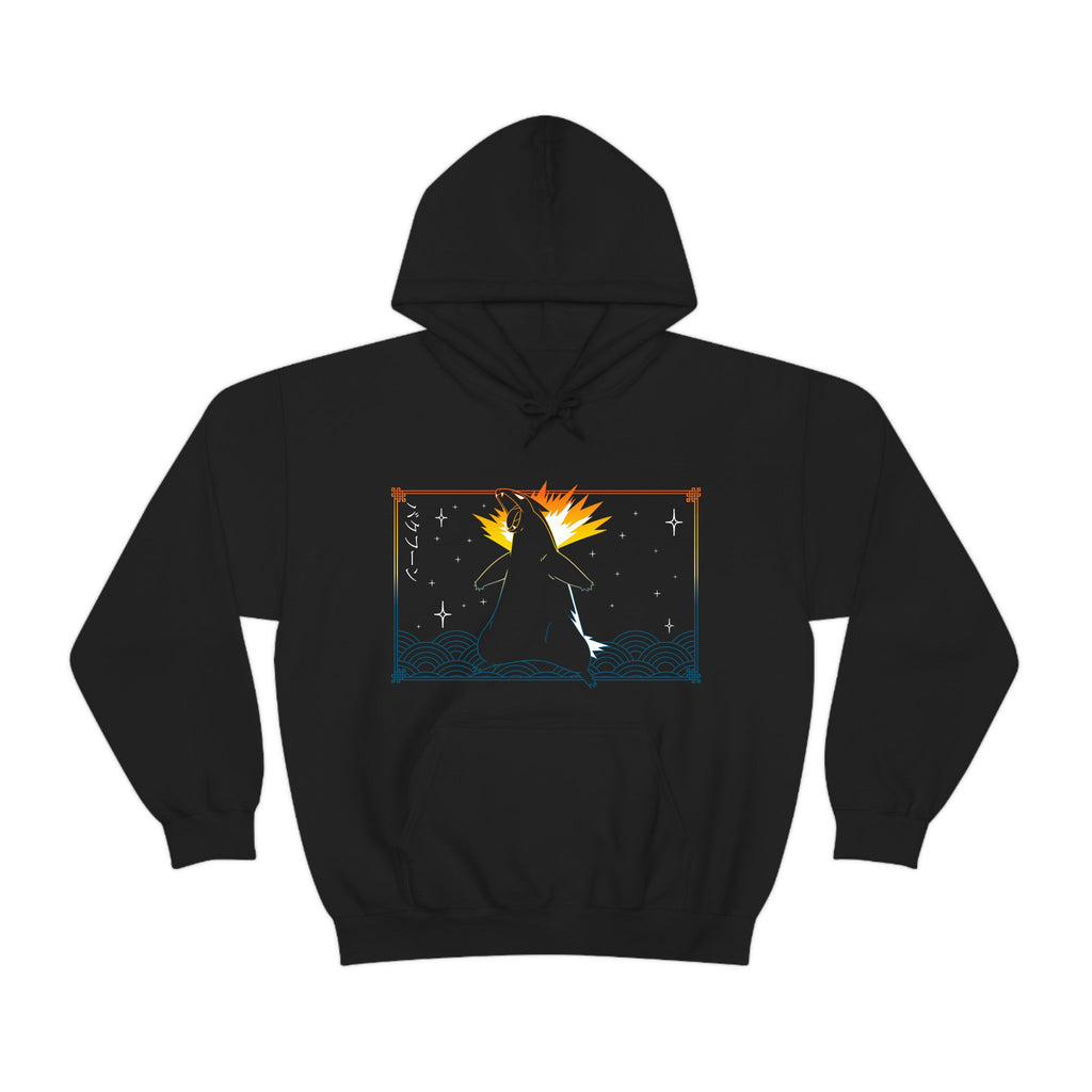 Typhlosion Black Hoodie