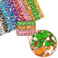 Yoshi Mario Wrapping Paper (Rainbow)