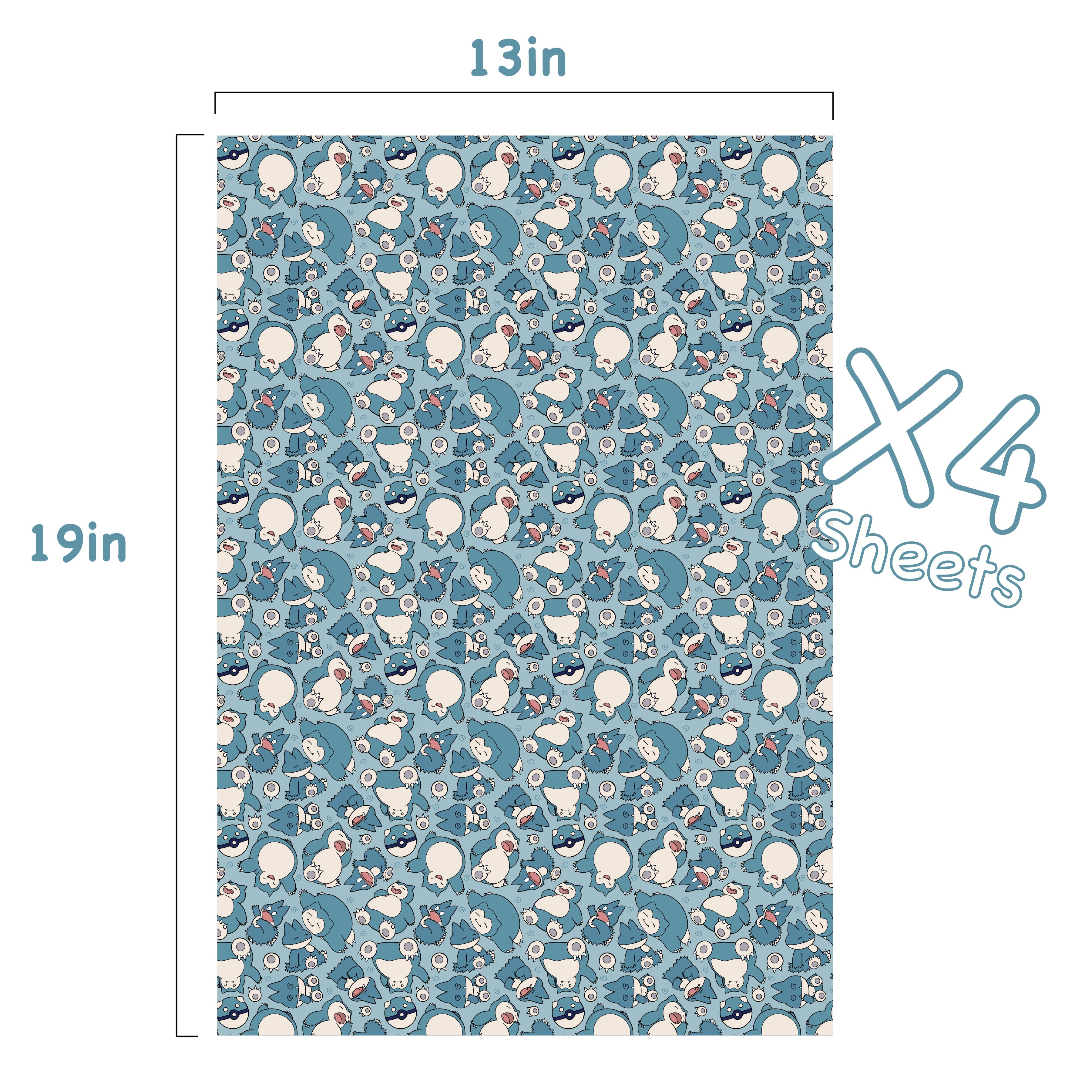 Snorlax Wrapping Paper