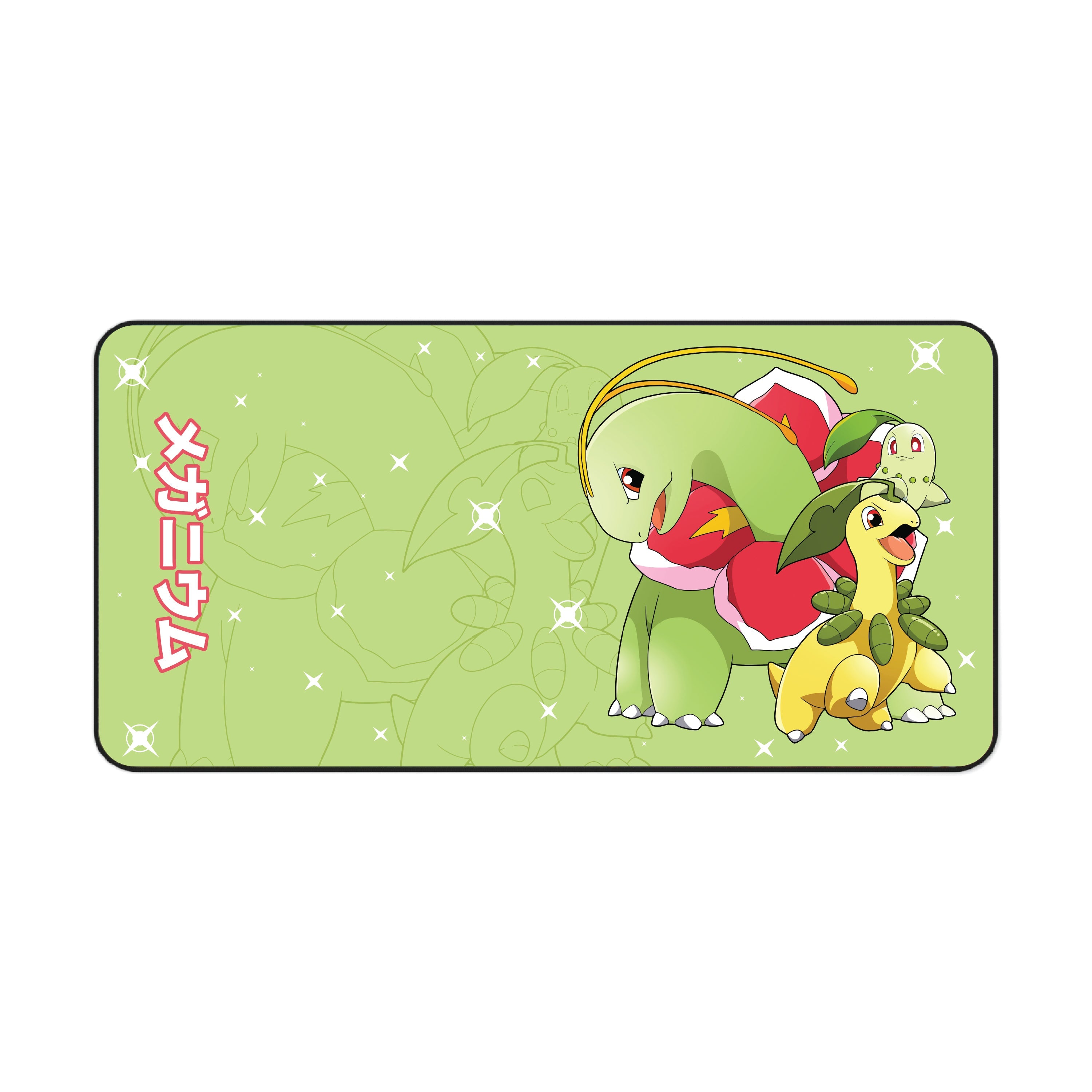 Chikorita Evolution Desk Mat